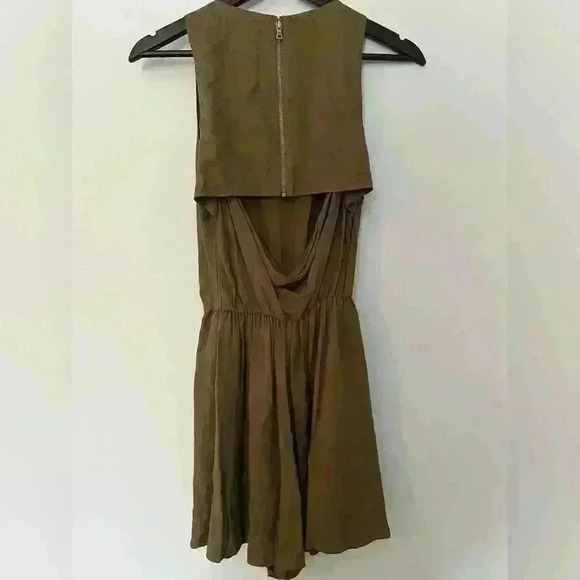 Alice + Olivia Green Romper Size 6 - Picture 5 of 9